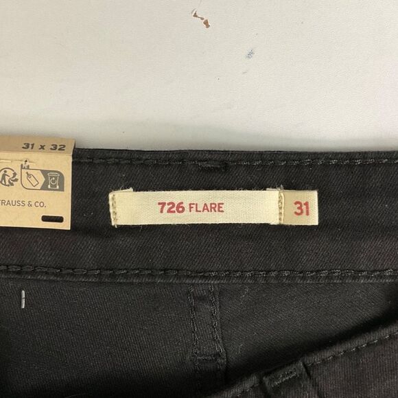 Levi's 726 High Rise Flare Jeans NEW - Picture 7 of 11